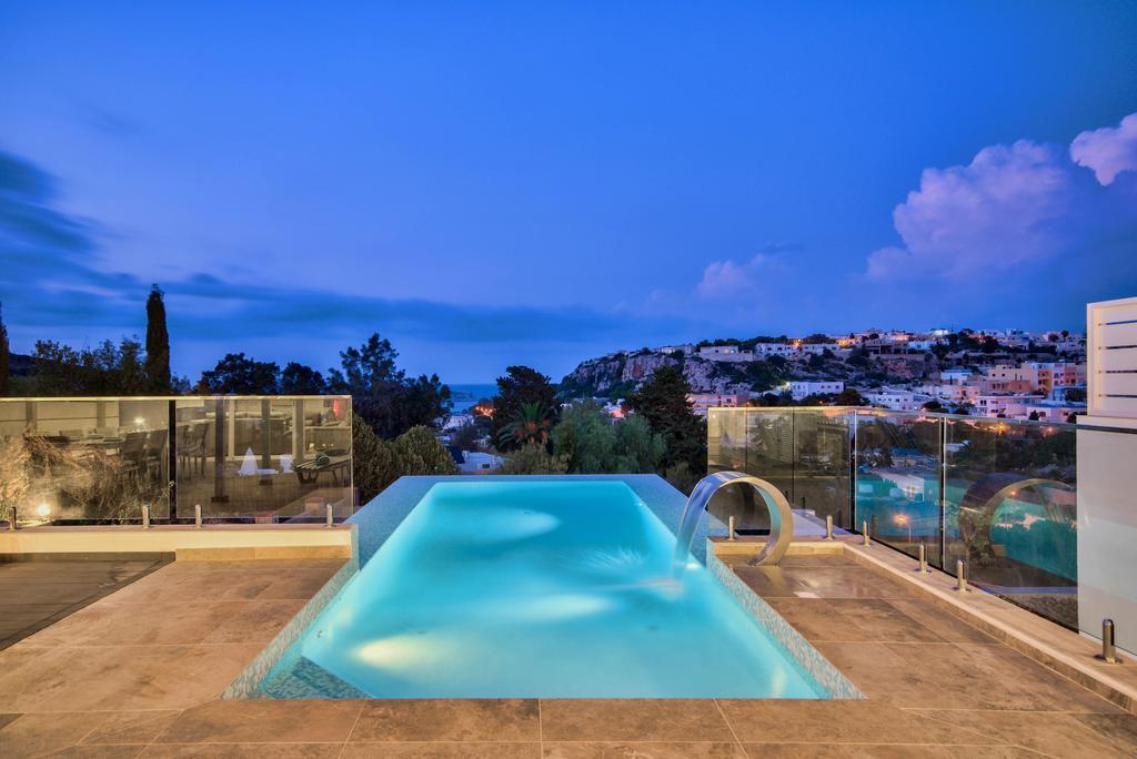 Villa Gaia - Sunset Views, Indoor Heated Pool, Sauna And Games Room Mellieha Exterior photo