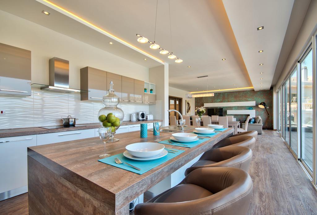 Villa Gaia - Sunset Views, Indoor Heated Pool, Sauna And Games Room Mellieha Exterior photo